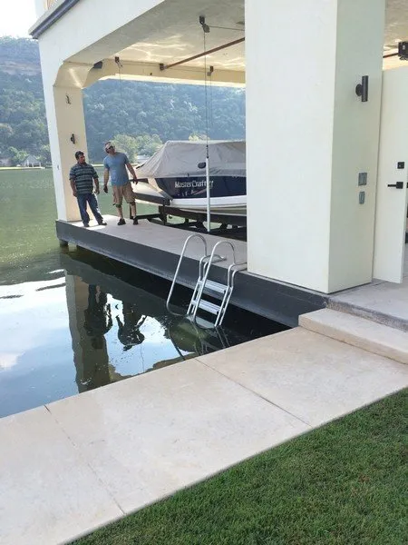 Aluminum Dock Ladder 1